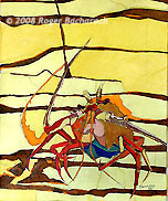 Caribbean Lobster by Roger Bacharach