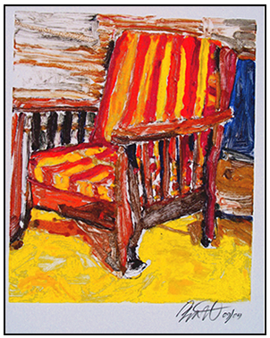 Mrs. Sheid's Chair by Roger Bacharach