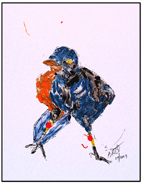Grackle by Roger Bacharach