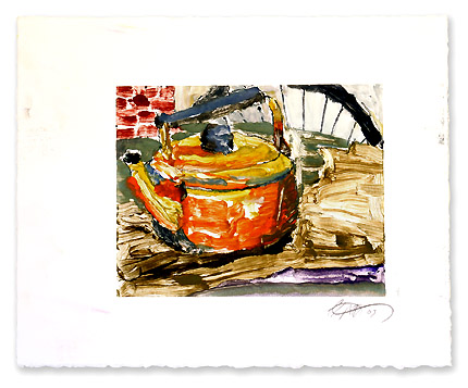 Tea Pot 3 by Roger Bacharach
