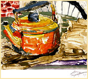 Tea Pot 3 by Roger Bacharach