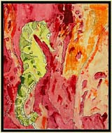 Yellow Sea Horse 2 ghost by Roger Bacharach