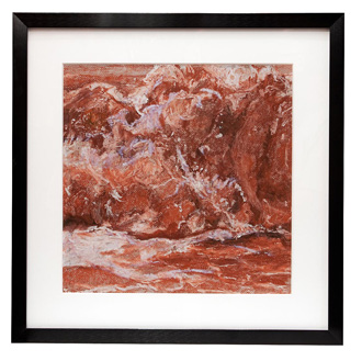 Framed Equivalent V Study by Roger Bacharach