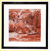 Framed Study for Equivalent V by Roger Bacharach