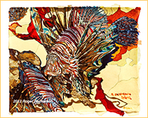 Lionfish by Roger Bacharach
