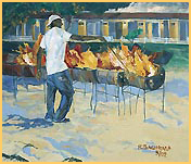 Anegada Kitchen by Roger Bacharach copyright 2002