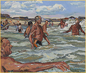 Ocean Water Temperature 72 degrees by Roger Bacharach copyright 2017