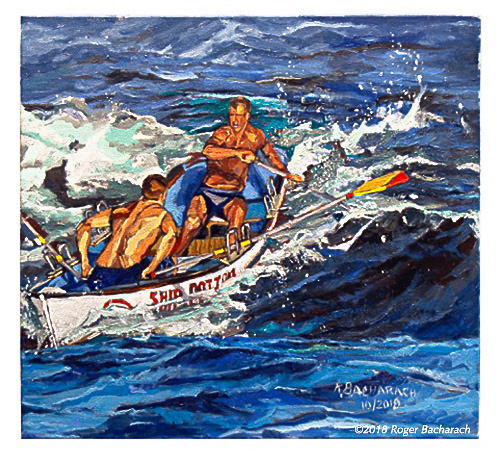 Through The Wave by Roger Bacharach copyright 2018