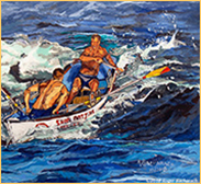 Through the Wave  by Roger Bacharach copyright 2018