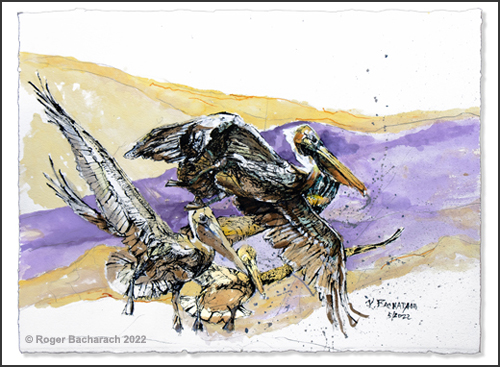 Amethyst Sky by Roger Bacharach copyright 2022