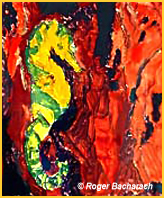 Yellow Sea Horse by Roger Bacharach